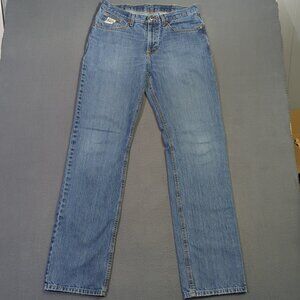 Cinch Jeans Men's 34x38 Blue Western Denim White Label Straight Cowboy Rodeo